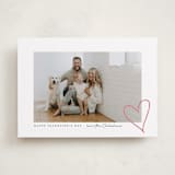 "Corner Heart" - Valentine's Day Cards in Opal by Emily Betts - Front