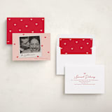 "confetti hearts snapshot" - Valentine's Day Cards in Blush by Karidy Walker - Assembled