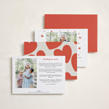 "Pretty script" - Valentine's Day Cards in Apple by Jackie Crawford - Back of Card Options