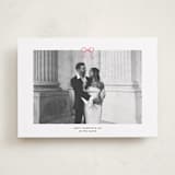 "sealed with a bow" - Valentine's Day Cards in Petal by Annie Shapiro - Front