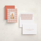 "Love in watercolor" - Valentine's Day Cards in Coral by Sabrin Deirani - Assembled