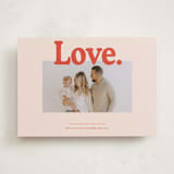 "Love Is" - Valentine's Day Cards in Ivory by Baumbirdy - Front