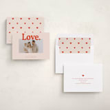 "Love Is" - Valentine's Day Cards in Ivory by Baumbirdy - Assembled
