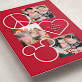 "Disney's Peace Love Mickey Mouse" - Valentine's Day Cards in Roses by Lea Delaveris - Detail
