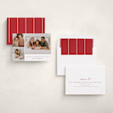 "Simple Three" - Valentine's Day Cards in Poinsettia by Brianne Larsen - Assembled