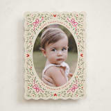 "Corner Bow Frame" - Valentine's Day Cards in Latte by Jackie Crawford - Front