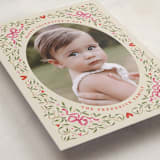 "Corner Bow Frame" - Valentine's Day Cards in Latte by Jackie Crawford - Detail