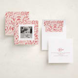 "Love Blooms" - Valentine's Day Cards in Blush by Teju Reval - Assembled