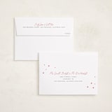 "Hearts with love" - Valentine's Day Cards in Crimsonette by Pixel and Hank - FREE Recipient Addressing