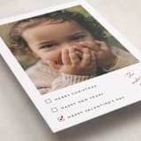 "Check List" - Valentine's Day Cards in Sugar by Ilene Guy - Detail