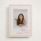 "cute frame" - Valentine's Day Cards in Mist by Lori Wemple - Front