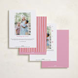 "Doodles" - Valentine's Day Cards in Bubblegum by Pati Cascino - Back of Card Options