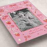 "Doodles" - Valentine's Day Cards in Bubblegum by Pati Cascino - Detail