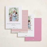 "Hygge" - Valentine's Day Cards in Strawberry by Megan Davis - Back of Card Options