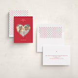 "Pure Heart" - Valentine's Day Cards in Red Velvet by Pati Cascino - Assembled