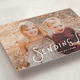 "Sent" - Valentine's Day Cards in Ruby by Lauren Chism - Detail