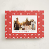 "Little Hearts & Bows" - Valentine's Day Cards in Cherry by Maria Alou - Front