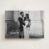 "Sending Script" - Valentine's Day Cards in Cloud by Jackie Crawford - Front