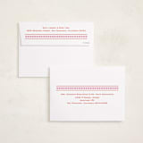 "Hygge" - Valentine's Day Cards in Strawberry by Megan Davis - FREE Recipient Addressing