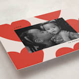 "Floating Hearts" - Valentine's Day Cards in Cherry by Morgan Kendall - Detail