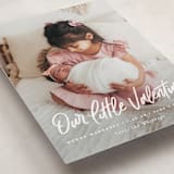 "Our Little" - Valentine's Day Cards in Dove by Snow and Ivy - Detail