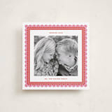 "Gingham Fun" - Valentine's Day Cards in Cranberry by Erin German - Front