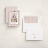 "Coastal Garland" - Valentine's Day Cards in Beach Rose by Everett Paper Goods - Assembled