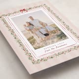 "Coastal Garland" - Valentine's Day Cards in Beach Rose by Everett Paper Goods - Detail