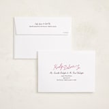 "Jottings" - Valentine's Day Cards in Punch by Pixel and Hank - FREE Recipient Addressing