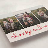 "jagged edge" - Valentine's Day Cards in Pudding by Cass Loh - Detail