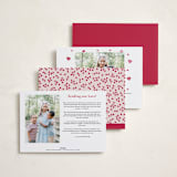 "Happy" - Valentine's Day Cards in Blush by Mary Kay Garttmeier - Back of Card Options