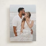 "Wherever you Are" - Valentine's Day Cards in Snow by Lauren Chism - Front