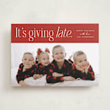 "It's giving" - Valentine's Day Cards in Scarlet by Heather Schertzer - Front