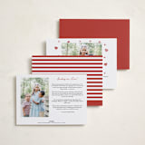 "It's giving" - Valentine's Day Cards in Scarlet by Heather Schertzer - Back of Card Options