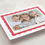 "scallop edge" - Valentine's Day Cards in Crimson by Sara Hicks Malone - Detail