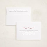"ricrac" - Valentine's Day Cards in Cardinal by Lori Wemple - FREE Recipient Addressing