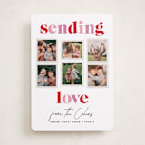 "Earthen" - Valentine's Day Cards in Rose by Sarah Curry - Front