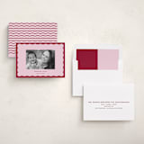 "wavy" - Valentine's Day Cards in Lilac by Jennifer Lew - Assembled