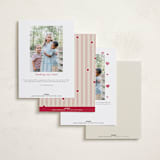 "Valentines Classic" - Valentine's Day Cards in Cream by Robert and Stella - Back of Card Options