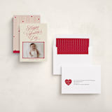 "Valentines Classic" - Valentine's Day Cards in Cream by Robert and Stella - Assembled