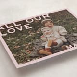 "Edges" - Valentine's Day Cards in Blush by Ani Somi - Detail