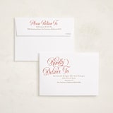 "Pretty script" - Valentine's Day Cards in Apple by Jackie Crawford - FREE Recipient Addressing