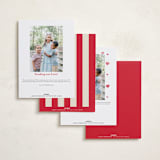 "That's Amore" - Valentine's Day Cards in Cherry by Ellen Schlegelmilch - Back of Card Options