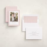 "Sweet Gingham" - Valentine's Day Cards in Cupcake by Emily Betts - Assembled