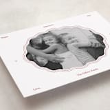 "Modern Squiggle Frame" - Valentine's Day Cards in Snow by Danielle Nakashima - Detail