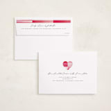 "shimmering love" - Valentine's Day Cards in Blush by Vivian Yiwing - FREE Recipient Addressing
