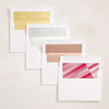 "shimmering love" - Valentine's Day Cards in Blush by Vivian Yiwing - Envelope Liner Options
