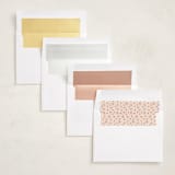 "Valentine Doodles" - Valentine's Day Cards in Carnation by Megan Cash - Envelope Liner Options