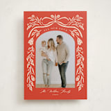 "Vintage ribbon" - Valentine's Day Cards in Cherry by Megan Cash - Front