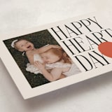 "Mod Heart" - Valentine's Day Cards in Cherry by Ekko Studio - Detail